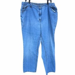 Woman Within Light Blue Jeans size 24W